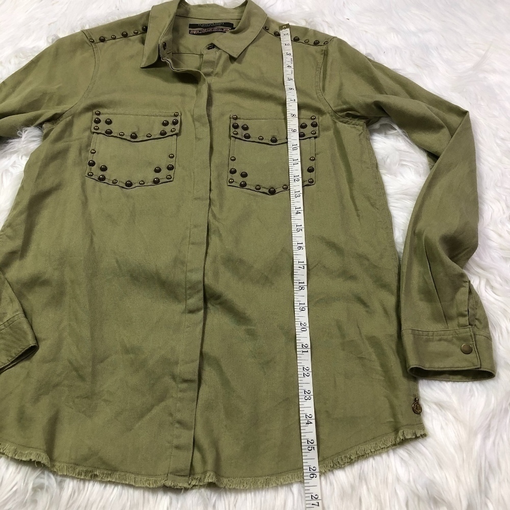 NWT Scotch & Soda Studded Button Down Shirt! - Picture 8 of 8